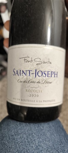 Rona dolina Saint-Joseph Font Sante des Côtes du Rhône 2020