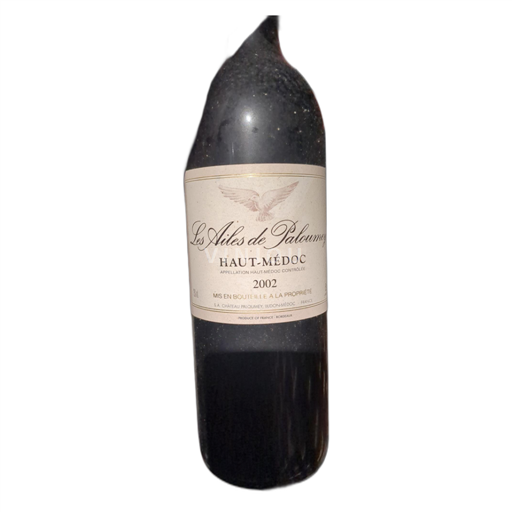 Bordeaux Haut-Médoc Château Paloumey Les Ailes de Paloumey 2002