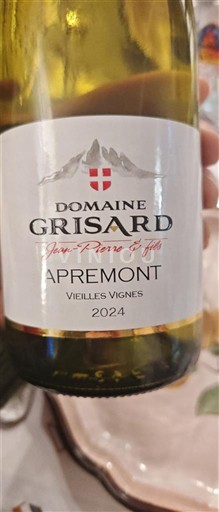 Savoie og Bugey Apremont Domaine Grisard Vieilles Vignes 2024