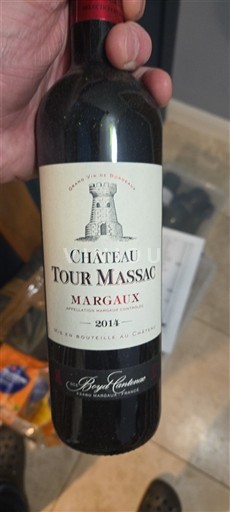 Bordeaux Margaux Château Tour Massac 2014