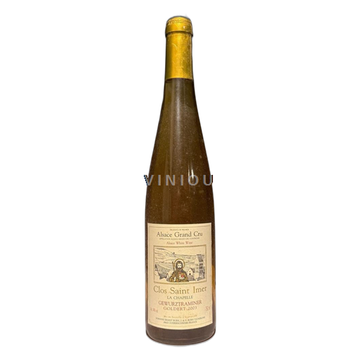 Elzas Alsace Grand Cru Grand Cru Gewurztraminer Goldert Clos Saint Imer La Chapelle 2003