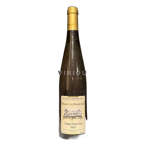 Elzas Alsace Grand Cru Grand Cru Domaine Gérard Neumeyer Tokay Pinot Gris Grand Cru Bruderthal 2003
