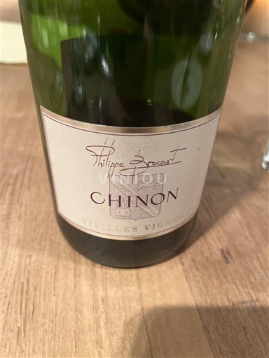 Vale do Loire Chinon Philippe Brocourt Vieilles Vignes Não Sazonado
