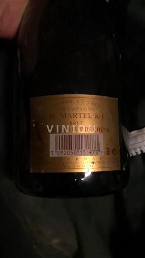 Champaña Champán H. Martel & Co Brut Vieilli en Fût de Chêne Sin añada