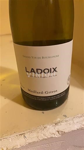 Vin Blanc sec Moillard Grivot 2020 France Bourgogne Ladoix AOC