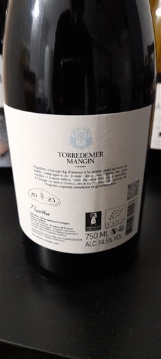 Languedoc Torredemer Mangin 2023