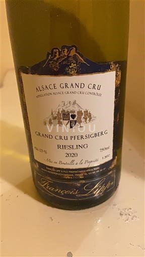Alsazia Non specificato Grand Cru François Lipp Grand Cru Pfersigberg Riesling 2020