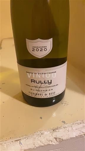 Burgundsko Rully Vignerons de Buxy 2020