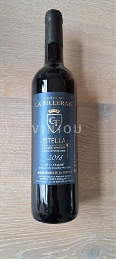 Tây Nam Pécharmant Château La Tilleraie Stella, vintage 2018