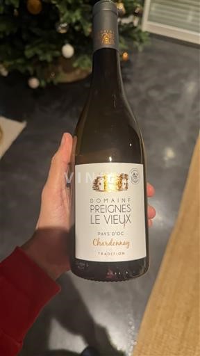 Languedoc-Roussillon Pays d'Oc Domaine Preignes Le Vieux Chardonnay Tradition 2024