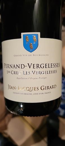 Burgundi Pernand-vergelesses Premier Cru Jean-Jacques Girard Pernand-Vergelesses 1er Cru - Les Vergelesses 2023