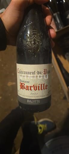 Rhônevallei Châteauneuf-du-Pape Domaine Barville 2012