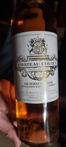 Bordeaux Barsac Château Coutet 1er Grand Cru Classé 2007