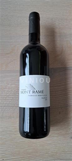 Lounais-Ranska Côtes-de-duras Domaine Mont Ramé Rouge 2018
