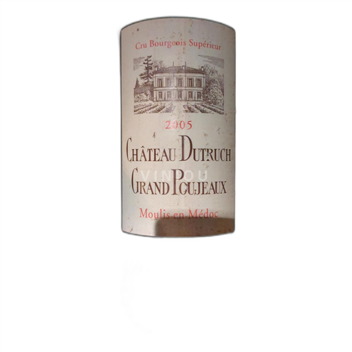 Burdeos Moulis-en-Médoc Château Dutruch Grand Poujeaux 2005