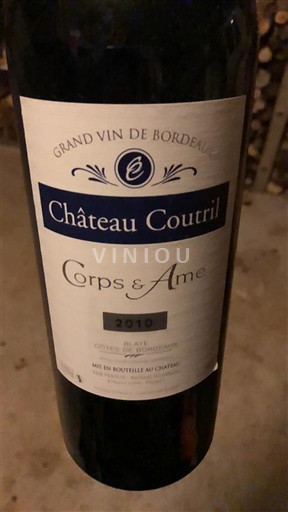 Burdeos Bordeaux Château Coutril Corps & Ame 2010