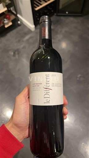 Bordéus Saint-Émilion Grand Cru Château Ferrand Le Différent 2015