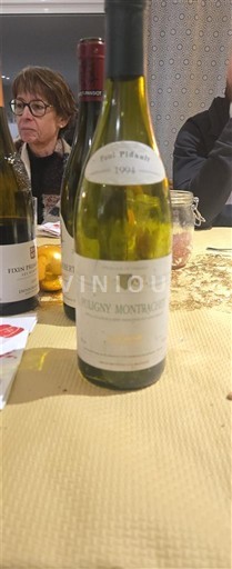Bourgogne Puligny-montrachet Paul Pidault 1994