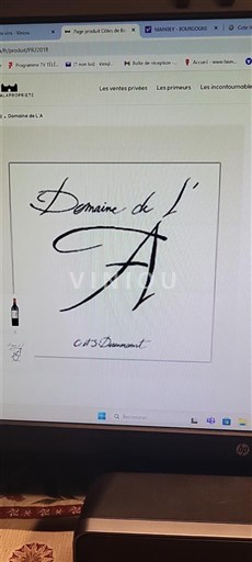 Bordeaux Castillon-côtes-de-bordeaux Domaine L'A 2024