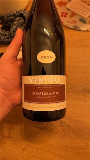 Burgundi Pommard Domaine Vincent Prunier 2020