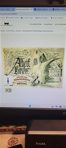 Elsass Riesling Grand Cru Albert Boxler Grand cru sommerberg 2023