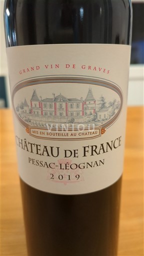 Bordeaux Pessac-Léognan Château France 2019