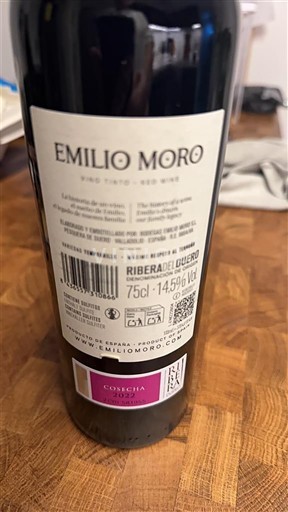 Castille et León Ribera del Duero Emilio Moro Non Millésimé