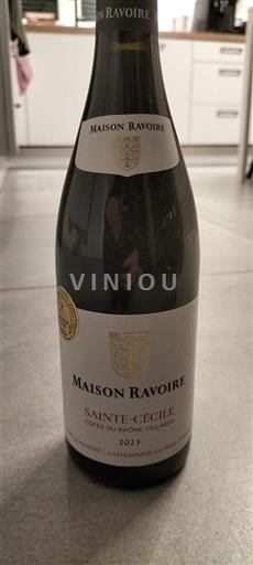 Rhônevallei Côtes-du-rhône-villages Maison Ravoire Sainte-Cécile 2023