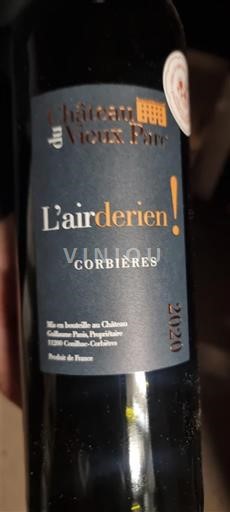 Langvedok Corbières Château Vieux Parc L'airderien ! 2020