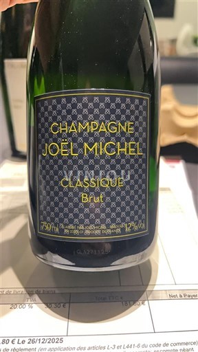 Champagne Joël Michel Classique Niet-geïntegreerd