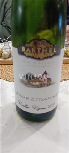 Alsacia Barthel Vieilles Vignes 2017