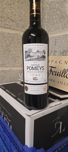 Bordeaux Moulis-en-Médoc Cru Bourgeois Château Pomeys 2019