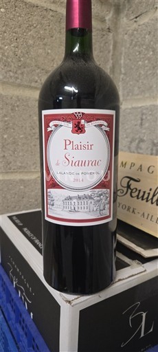 Burdeos Lalande-de-Pomerol Château Siaurac Plaisir de Siaurac 2014