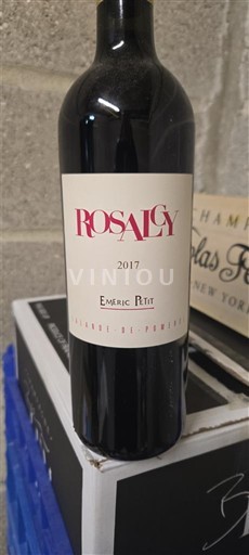 Bordeaux Saint-Émilion Rosalcy 2017