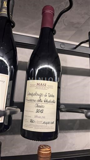 Vénétie Không được chỉ định Masi Campolongo di Torbe 2012