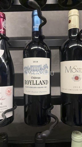 Bordeaux Saint-Émilion Grand Cru Grand Cru Château Roylland 2018