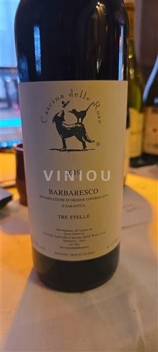Piamonte Barbaresco Cascina delle Rose Tre Stelle 2019