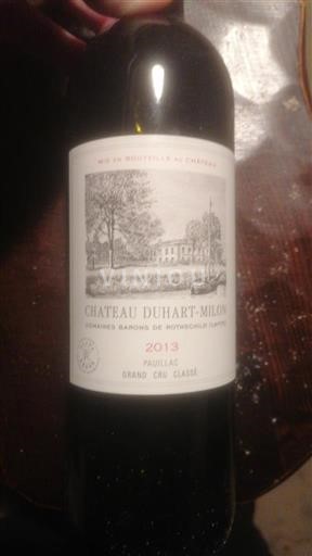 Bordeaux Pauillac Grand Cru Classé Château Hart-Milon 2013