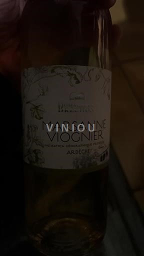 Alps and Rhone Valley Ardèche Les Jamelles Marsanne Viognier Non-Vintage