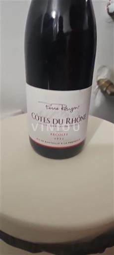 Rhônedalen Côtes du Rhône Terres Baignes Icke årgångsbetecknad