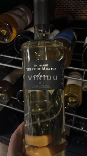 Provence Côtes-de-Provence Domaine Terre de Mistral Anna 2018