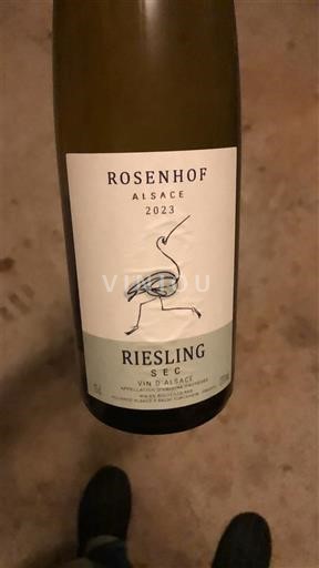 Elsass Rosenhof Riesling 2023