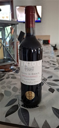 Burdeos Bordeaux superior Château Riberon Père Pautric 2015