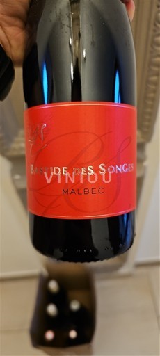 Linguadoca e Rossiglione Paese d'Oc Bastide des Songes Malbec 2020