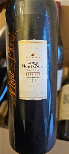Bordeaux Château Mont-Pérat 2011