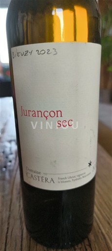 Sudoeste Jurançon Domaine Castera 2021