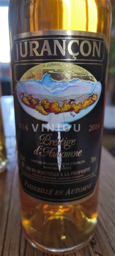 Sudoeste Jurançon Prestige d'Automne 2014