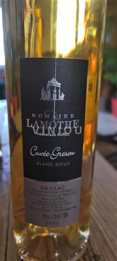 Tây Nam Gaillac Domaine Lamothe Gresou 2023