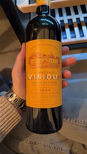 Bordeaux Saint-Estèphe Grand Cru Lafon-Rochet 2008