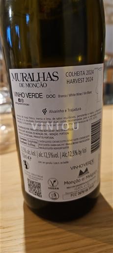 Portugal Vinho verde Muralhas de Monção 2024